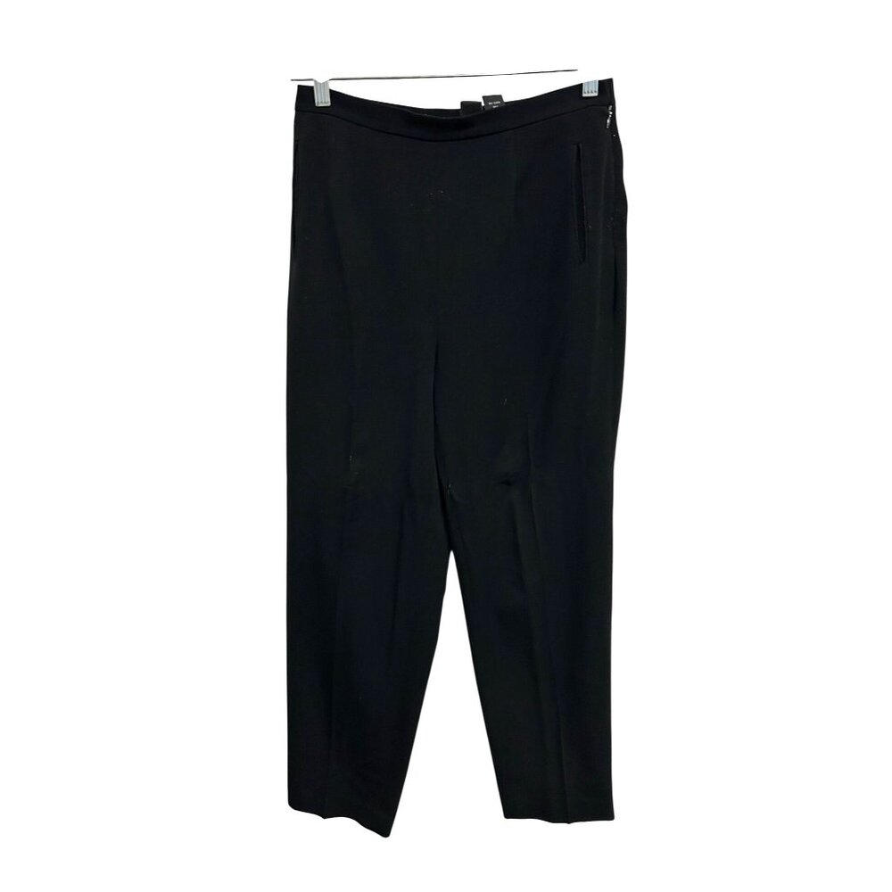 Essential G Womens Dress Ankle Pants Size 8P Polyester Rayon Blend